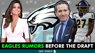 MAJOR Eagles Rumors BEFORE The NFL Draft On The Eagles TRADING UP, AJ Brown Cont