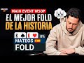 ADRIÁN MATEOS HACE el MEJOR FOLD de la HISTORIA en el MAIN EVENT de WSOP