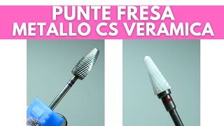 Punte fresa METALLO vs CERAMICA: come sceglierle