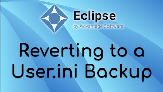 Reverting to a User.ini Backup