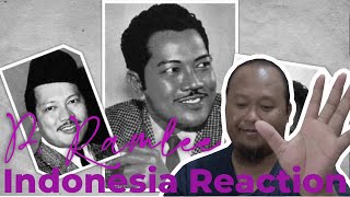 Indonesian Reaction | P. RAMLEE | 4 LAGU (Judulnya panjang jadi ga di tulis 😘) | Tsurayya React