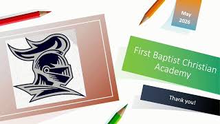 FBCA VPK 2026 Spring Program - 5/27/2026