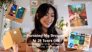 Pursuing an artist career at 29 y/o | Stop postponing your dream life! 🎨✨