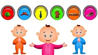 Learn Objects (Wearbles) For Kids And Many More Fun Videos | JamJammies Nursery Rhymes