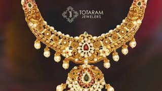 Bangaram haarams from Totaram Jewelers Online Collection