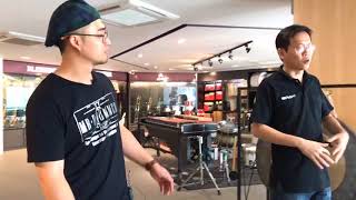 พาชมกลอง Gretsch Dixon กลองไฟฟ้า Roland และเยี่ยมชมร้านธีระมิวสิค