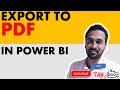 Export to PDF from Power BI (14- 37) TAIK18 Power BI