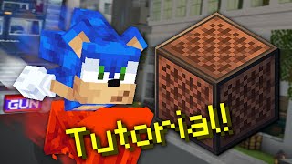 Escape From The City - Sonic Adventure 2 - Minecraft Note Block Tutorial