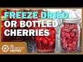 Food Storage: Are Freeze-Dried or Home Bottled Cherries Better?