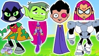 Wrong Heads Silly Funny Eyes Teen Titans Go Surprise Egg and Toy Collector SETC