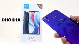 Vivo Y93 Unboxing \u0026 Full review !! 13990/- Me Dhokha Diya Vivo Ne 🤔🤔 , HINDI