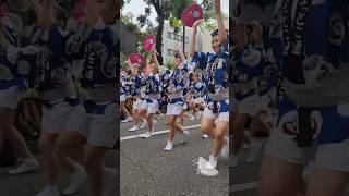 Hyottoko ren😊 in Koenji's Awa Odori festival 20240824 【ひょっとこ連】高円寺阿波踊りの流し踊り