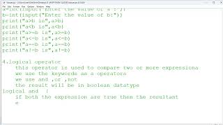 operators in python part-3|logical operator|#svcodeacademy #python #logicaloperators
