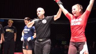 5150 Fightwear Presents - Molly Holmes vs Michelle Gama - 8 Second KO !