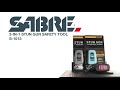 sabre 3 in 1 stun gun safety tool s 1013