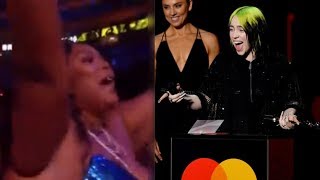 Billie Eilish Blurted Out Lizzo's Name at The  BRIT Awards 2020