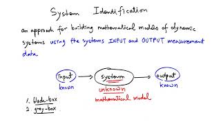 System Identification