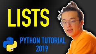 10 - how to use lists in python (Python tutorial for beginners 2019)