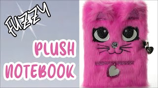 FUZZY PLUSH NOTEBOOK -  HOW TO MAKE DIY SCHOOL SUPPLIES FROM HOME MATERIALS -  BACK TO SCHOOL