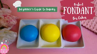 Homemade Fondant Recipe in Tamil/ Fondant for Cakes without marshmallows/ Step by step Explanation