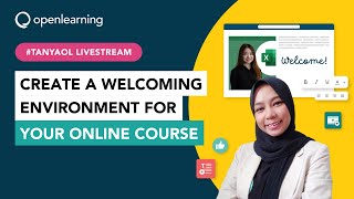 Create a welcoming environment for your online course | 🔴 #AskOL Sessions