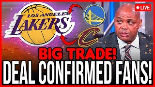 FINALLY CONFIRMED! LAKERS MAKING BIG TRADE WITH WARRIORS AND CAVALIERS! TODAY'S LAKERS NEWS
