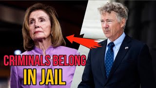 Congress Completely SILENT as Rand Paul Gets up and HUMILIATES Nancy Pelosi With
