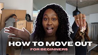 how to move out for the FIRST TIME📦: budgeting, hidden costs, & girl talk *step by step*