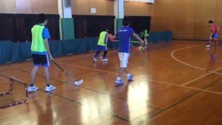 T3 FLOORBALL Festival D HIRAO vs 早稲田フロアボールクラブ