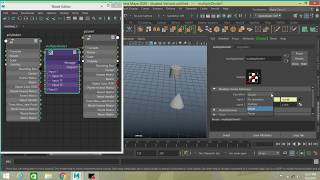 Autodesk Maya 2020 Node Editor-Utility Node(multiply node & reverse node)