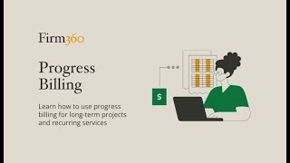 Progress Billing with Firm360