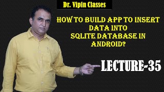 Insert data into SQLite Database in Android | SQLite Database in Android