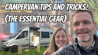 Campervan Tips and Tricks! (The Essential Gear)