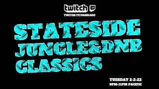 6Blocc live on TwitchTV - Stateside Jungle and DNB Classics PART 2