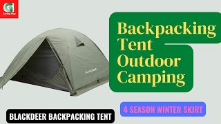 Blackdeer Backpacking Tent