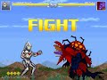 mugen　ウルトラマンネクサスvsラフレイア