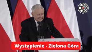 ZIELONA GÓRA | Wystąpienie Prezesa #PiS Jarosława Kaczyńskiego