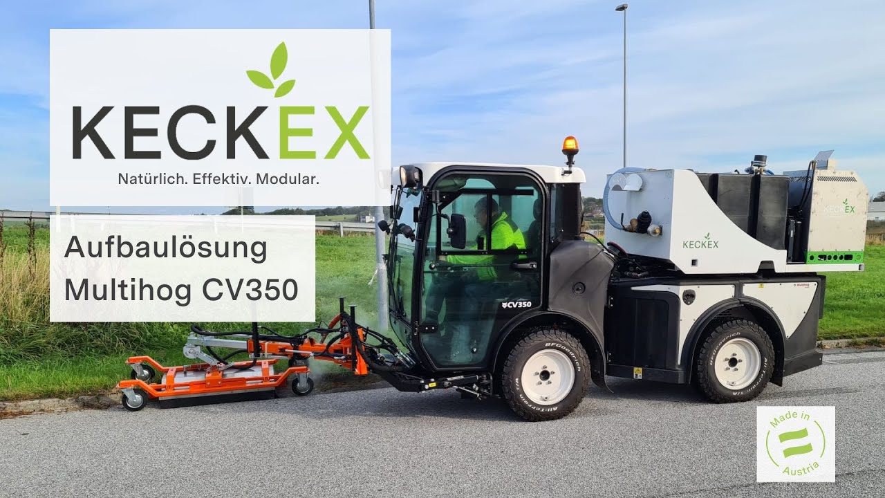 KECKEX - Aufbaulösung Multihog CV350 🌱 - YouTube