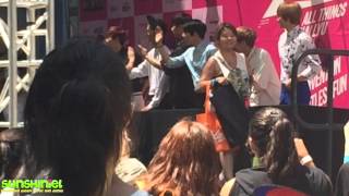 140809 [FANCAM] KCON 틴탑 TEENTOP hi touch