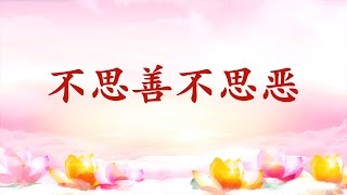 卢台长【节目录音+字幕】不思善不思恶