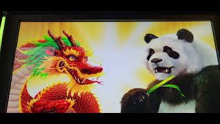 DRAGON VS PANDA  RARE 88 FREE GAMES MAX BET $8.80