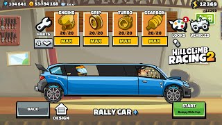 Hill Climb Racing 2: FEATURED CHALLENGE #20 and VERY LONG Rally Car | GamePlay