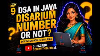 Disarium Number in Java | Java DSA Day 9 🚀 | Interview Coding Question Explained