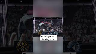 🏒🥱 Charles Barkley was watching hockey over 'boring' Nuggets-Wolves game | #shorts | NYP Sports