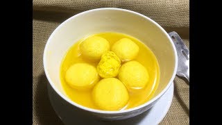 Komola Bhog | Orange - flavored Roshogolla | Indian Popular Sweet - In Bengali