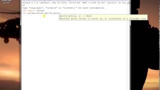 Python Tricks - Moving the cursor with autopy