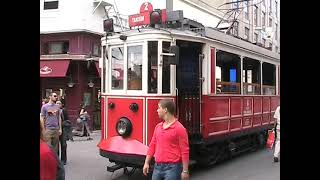 Taksim Square to Tünel tram ride on the \