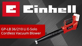 Einhell -  GE-LB 36/210 Li E - Cordless Vacuum Blower