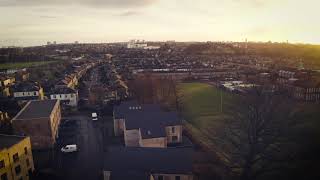 Jordanhill 2021 from the air.