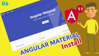 🔴 Angular 11 Tutorial - How to Use Angular Material in Angular 11 || Ujjwal Technical Tips